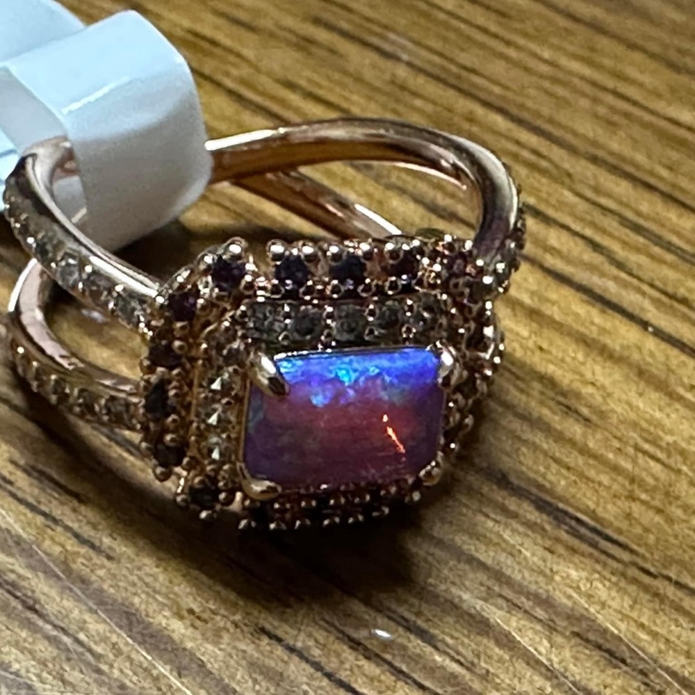 Velvet opal rose gold retail value $146